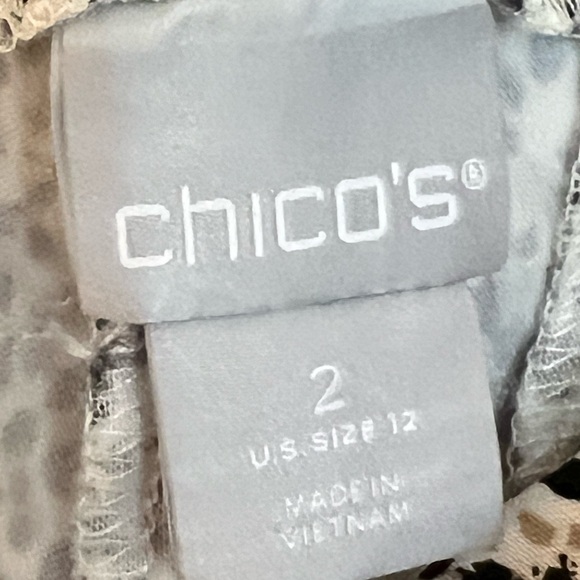 CHICOS BERMUDA PULL ON TUMMY CONTROL SHORTS SZ 2 (12,Lg) - Picture 13 of 14